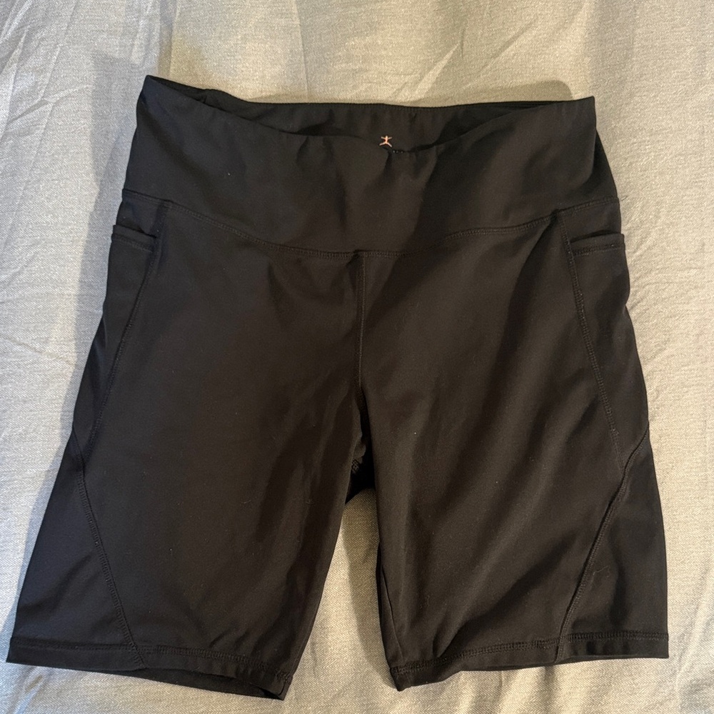 Women’s Black Athletic Bike Shorts - Danskin